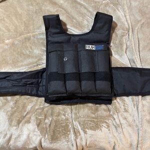 Black Weighted Vest